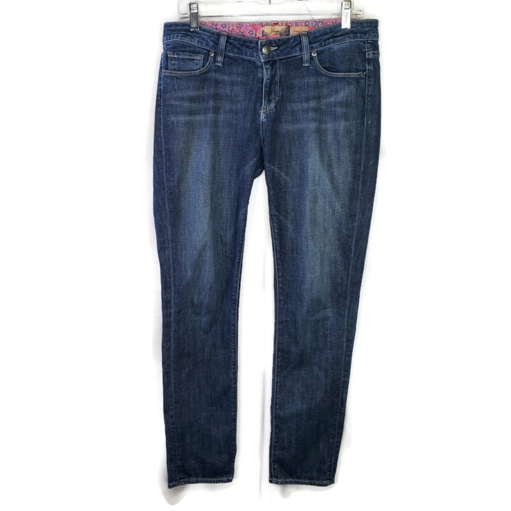 Paige Denim Jimmy Jimmy Straight Leg Blue Jeans Size 29.
